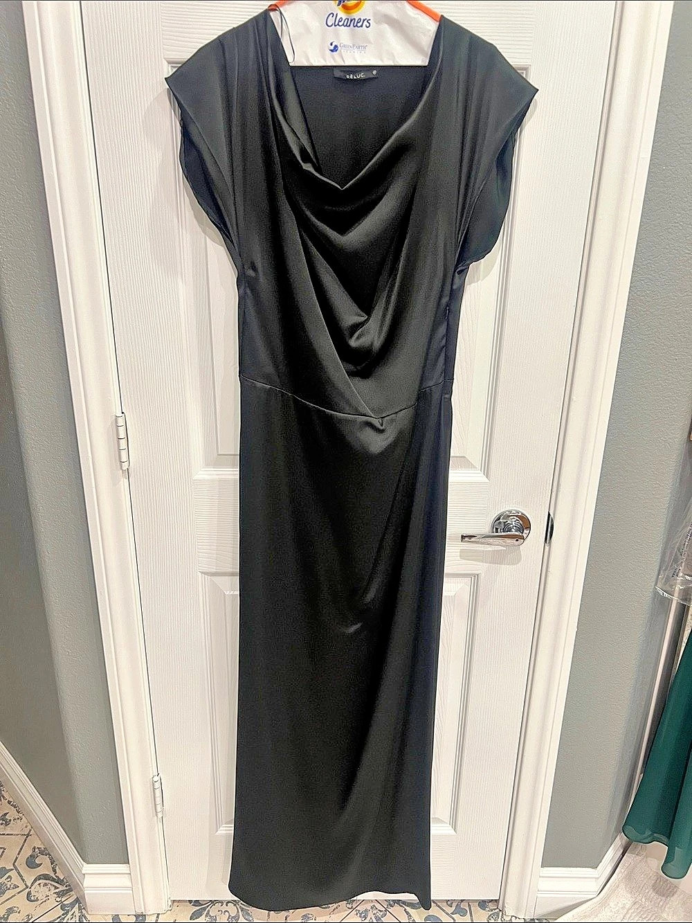 DÉLUC Black Maxi Dress